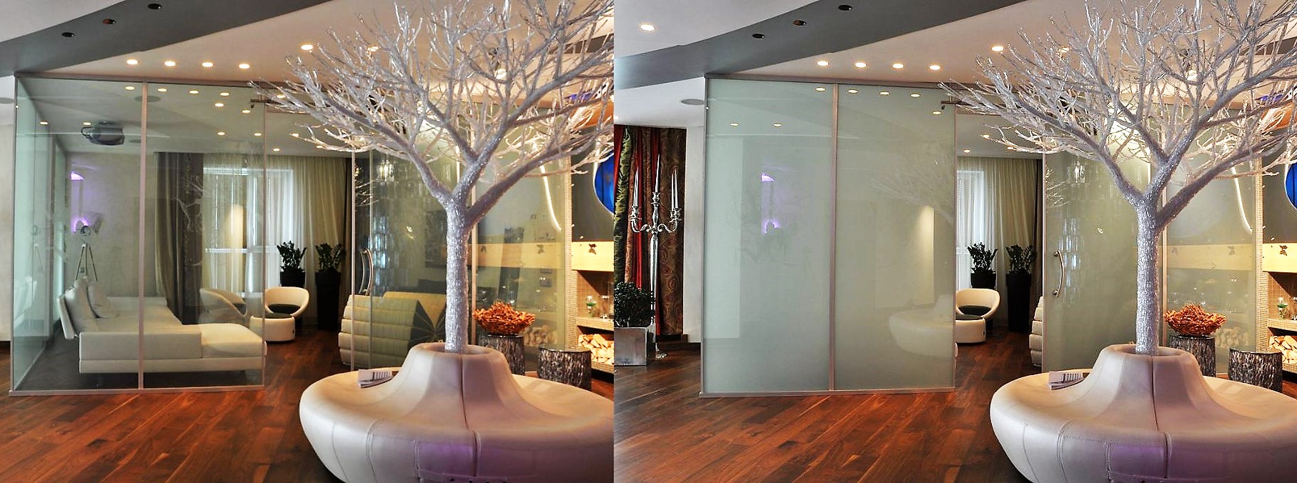 Indoor smart glass