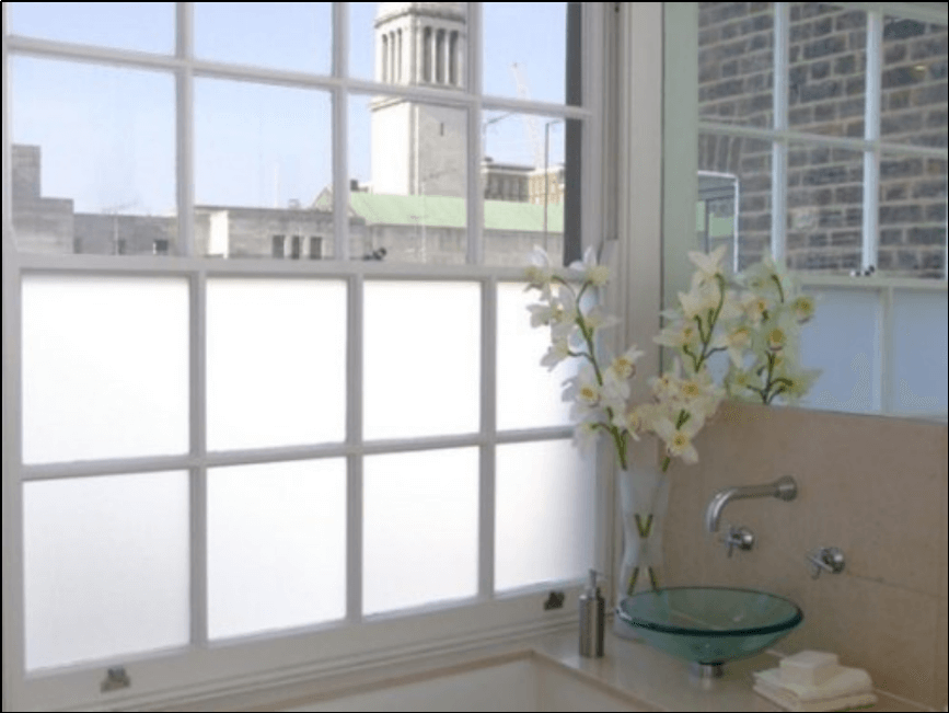 adhesive privacy window film