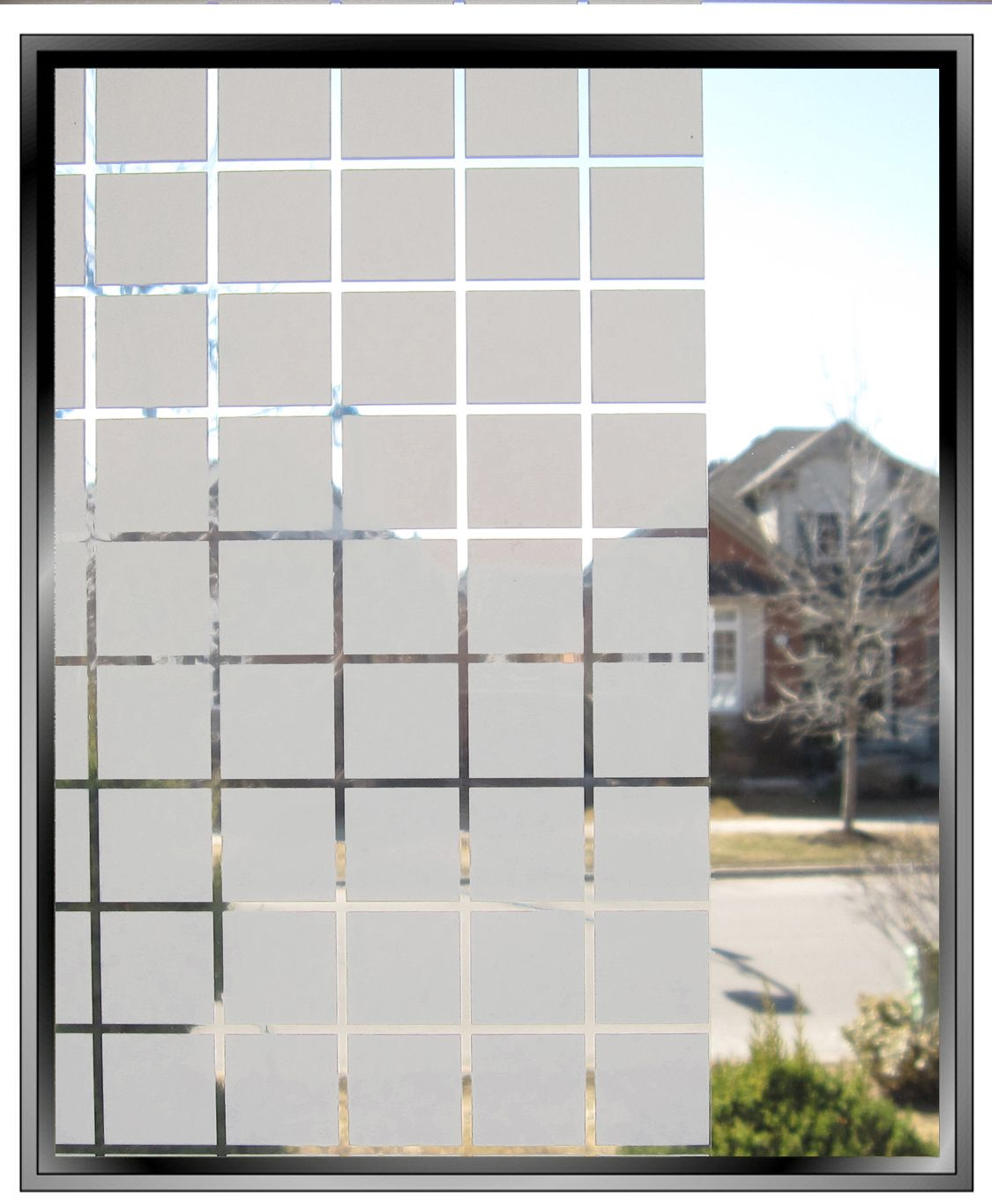 Privacy film privacy window