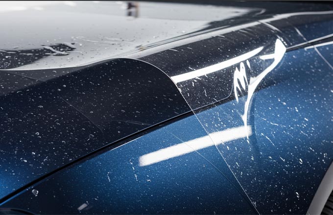 6.5mil Glossy Transparent TPU Paint Protection Film