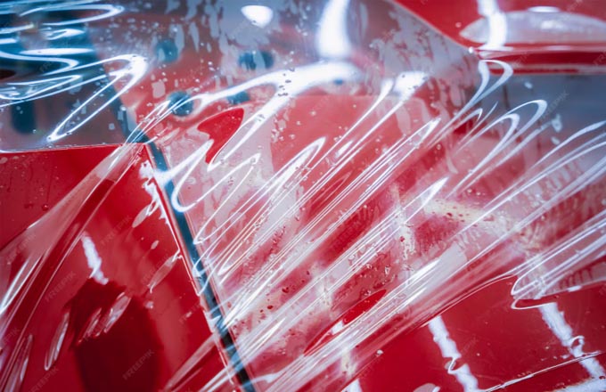 6.5mil Glossy Transparent TPU Paint Protection Film