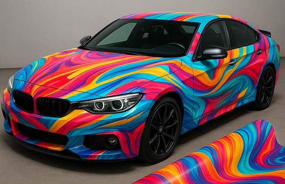 Car Wrap Vinyl_on