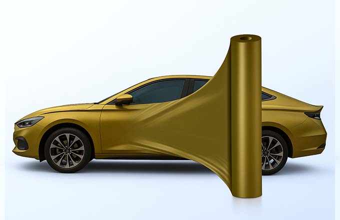 Green-Brown TPU Paint Protection Film