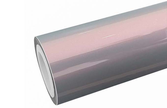 High-Gloss Grey-Purple TPU PPF