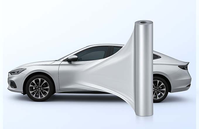 Liquid Chrome Metallic Gloss Vinyl Wrap