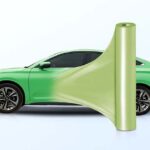 Metallic Candy Neon Green Car Wrap Film