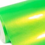 Metallic Candy Neon Green Car Wrap Film