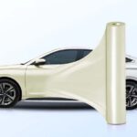 Metallic Matte Pearl White Vehicle Wrap