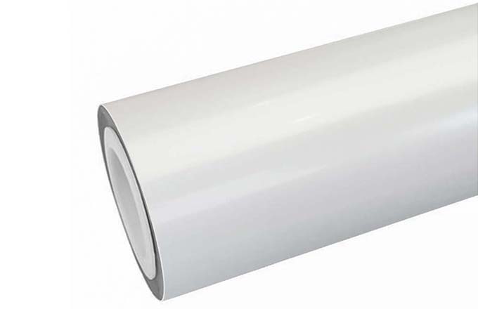 Metallic Matte Pearl White Vehicle Wrap