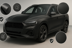 Black TPU Paint Protection Film for Durable Car Shield