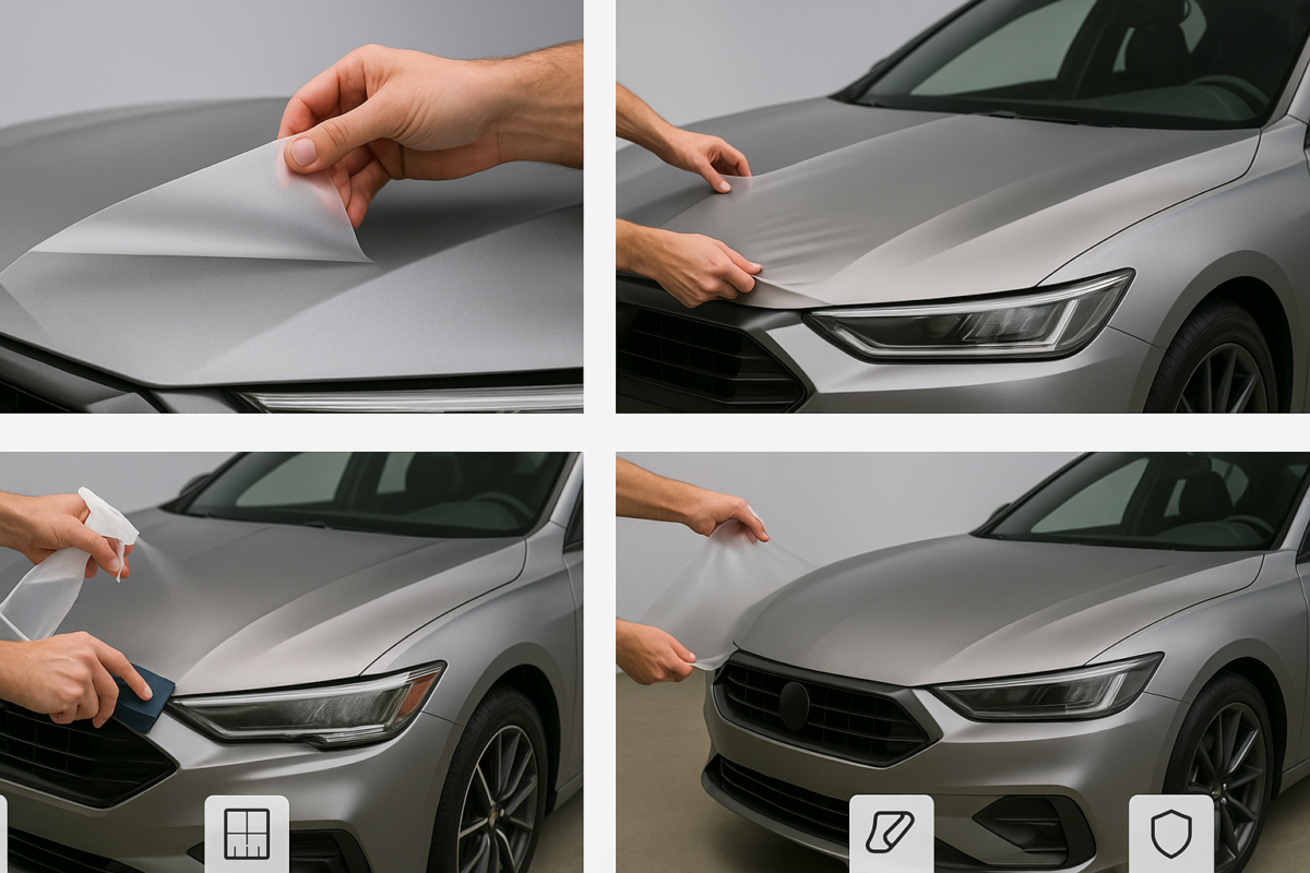 Easy Install Matte TPU Paint Film