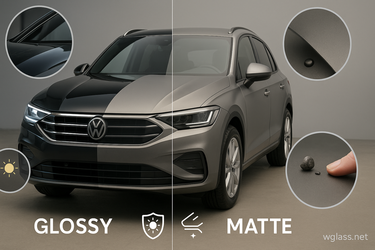 Glossy vs Matte TPU PPF
