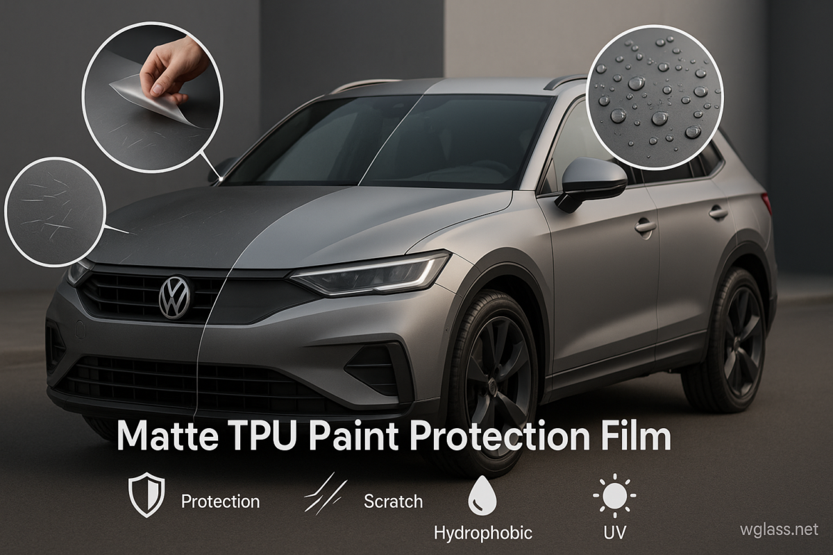 Matte TPU Paint Protection Film for Scratch-Free Cars