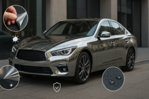 Metallic Gloss Chrome Wrap Vinyl