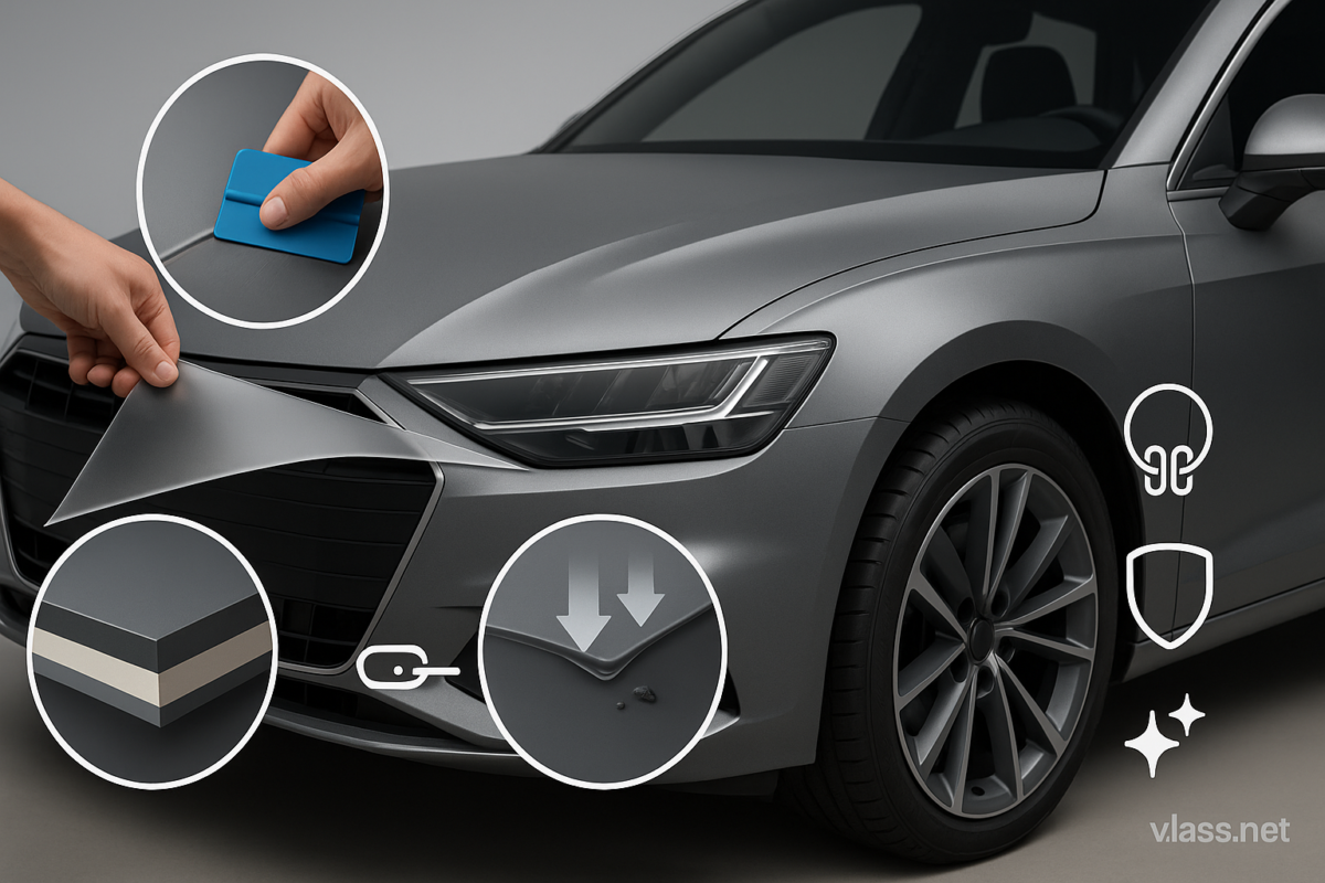 Pressure-Sensitive Adhesive TPU PPF