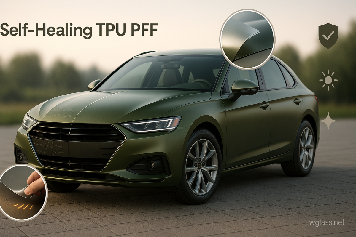 Self-Healing Green Brown TPU PPF