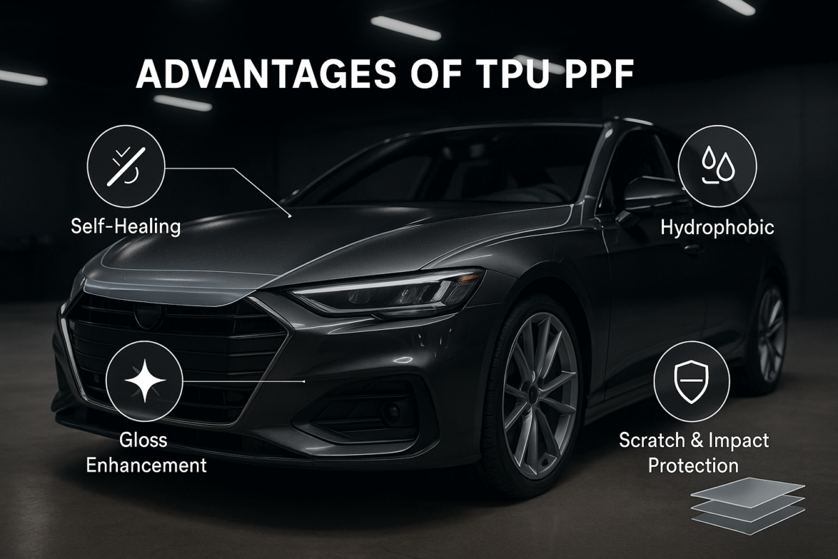 Advantages of TPU Paint Protection Film Over Other Materials