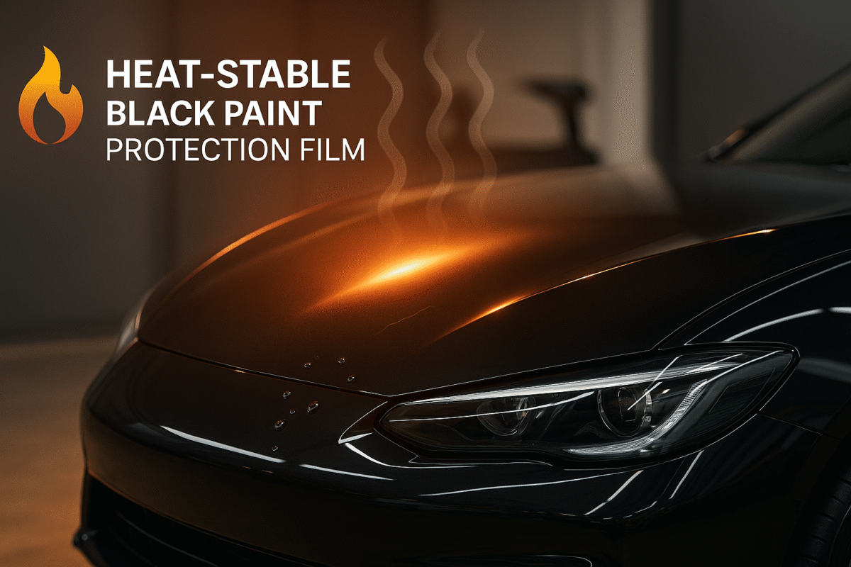 Heat-Stable Black Paint Protection Film