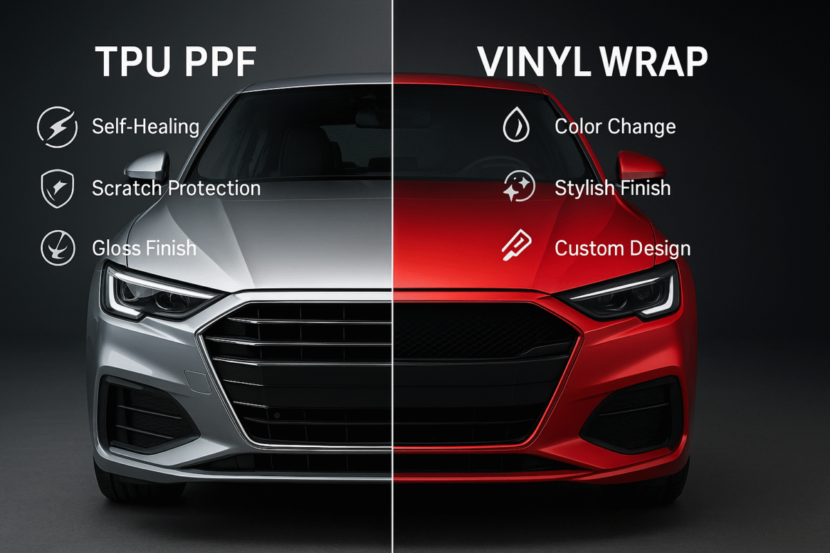 TPU vs Vinyl Wrap
