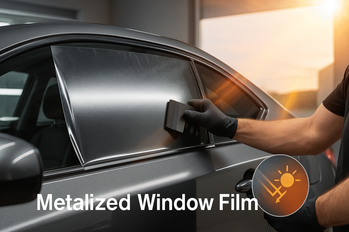 Metalized Auto Window Film