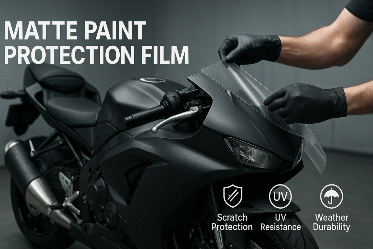 Motorcycle Matte PPF