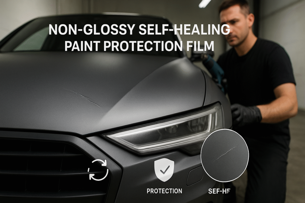 Non-Glossy Self-Healing Paint Protection Film