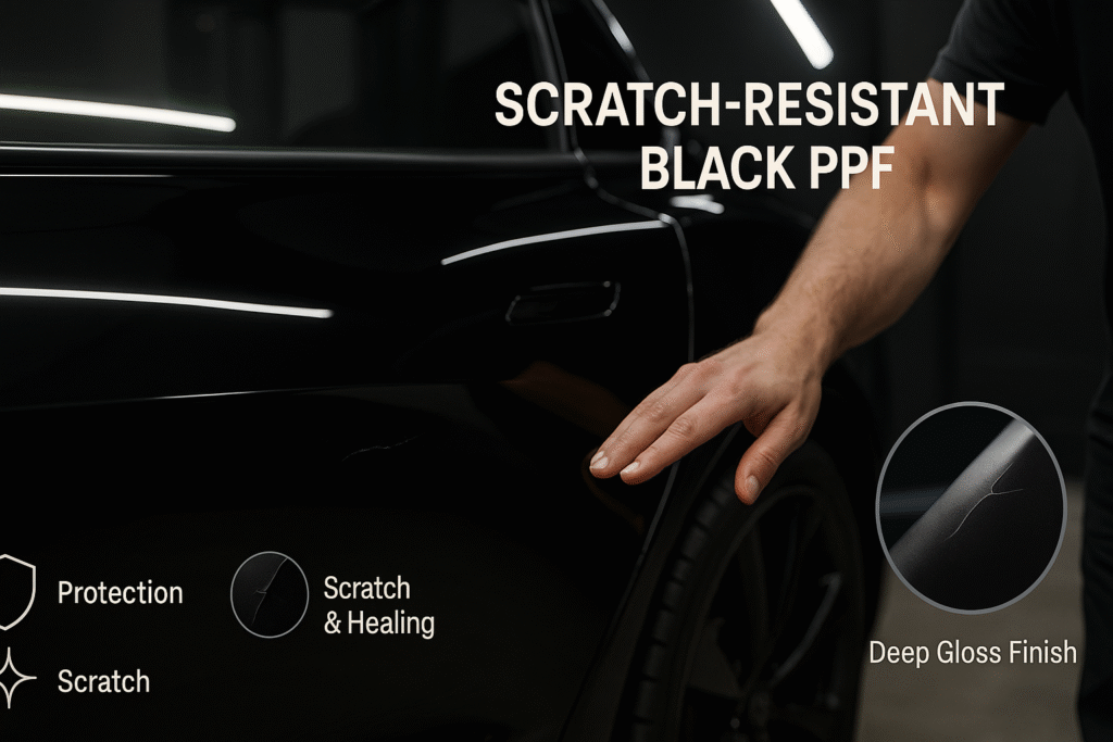 Scratch-Resistant Black PPF