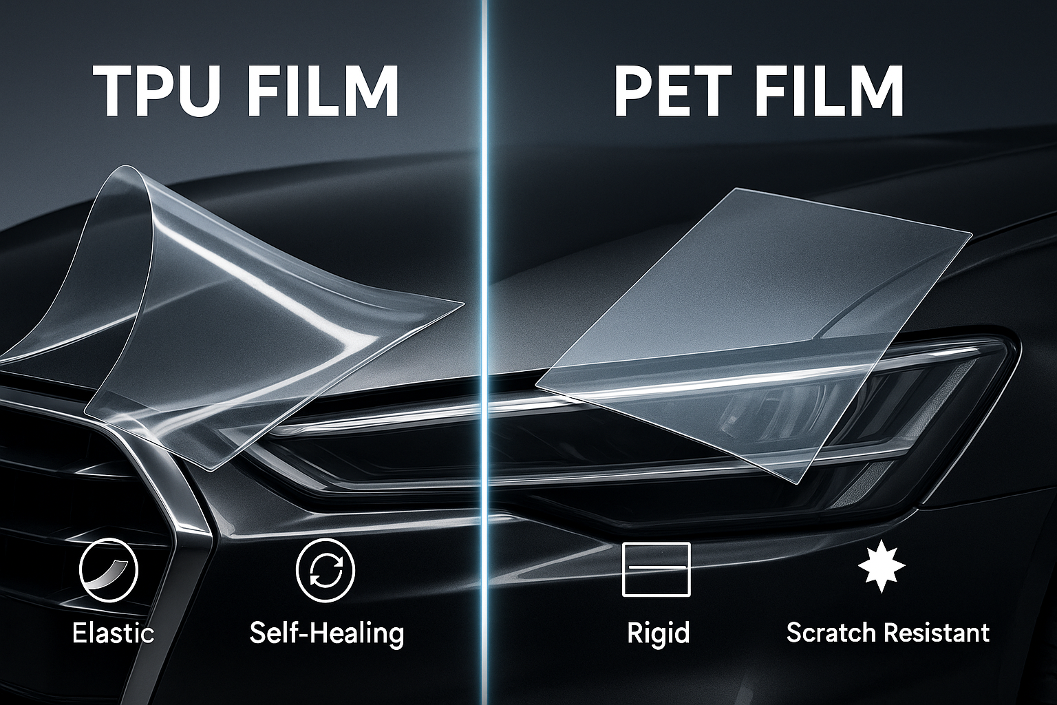 TPU vs PET Film: Which Paint Protection Film Performs Better?