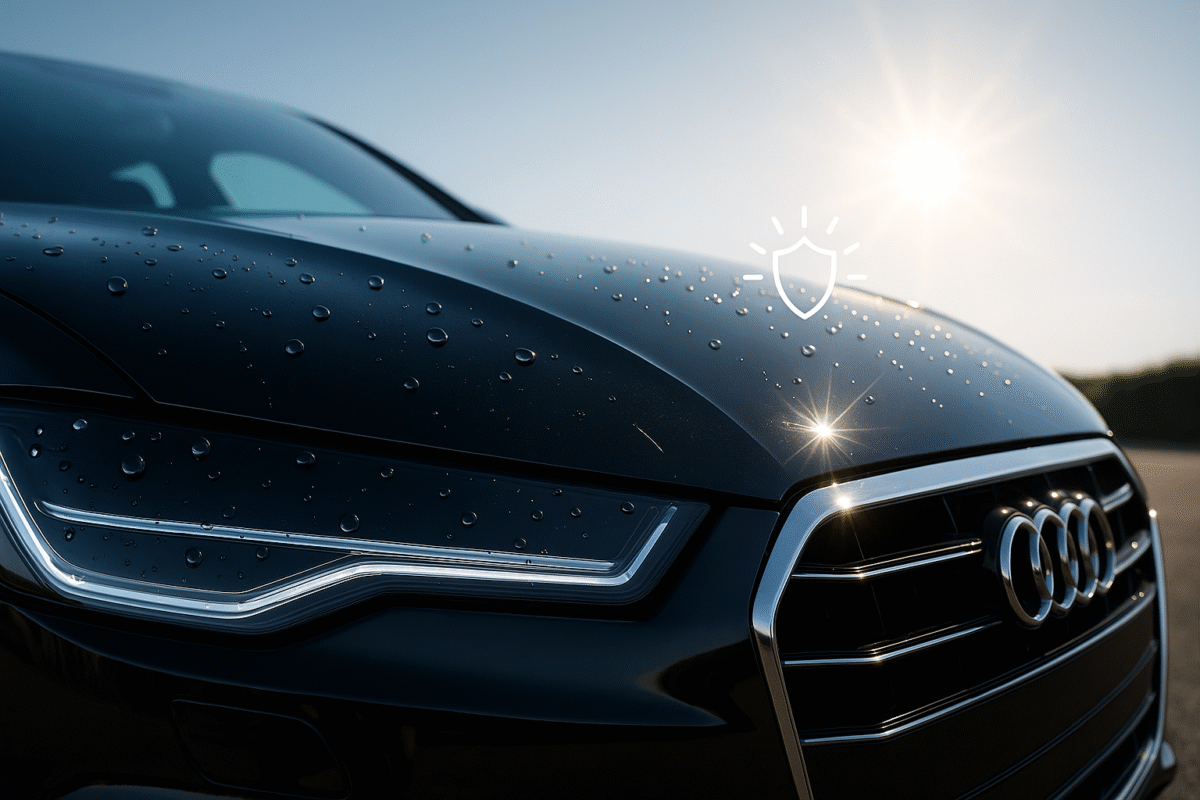 UV-Resistant Gloss Black PPF