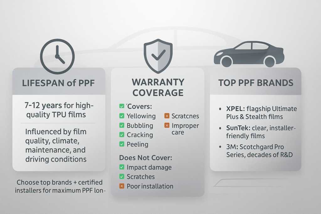 PPF Last and What Do Warranties Cover